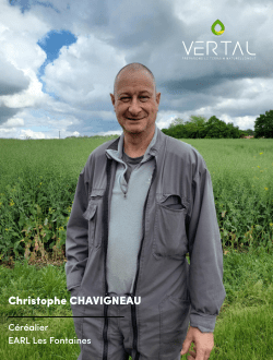 Témoiganges VERTAL GRANDES CULTURES christophe Chavigneau