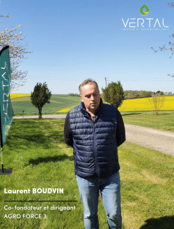 Laurent BOUDVIN-témoiganges Biosolution VERTAL